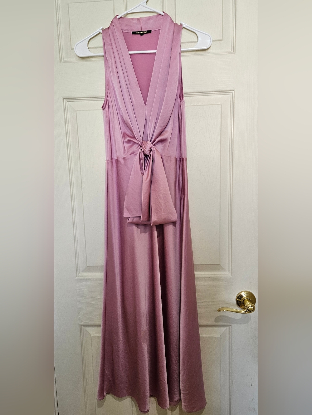 Kobi Halperin Rose Pink Sleeveless Midi Dress Size Small